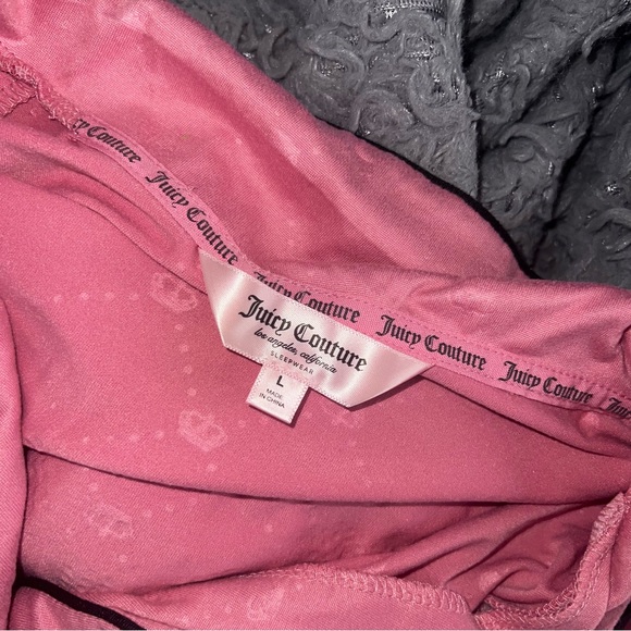 Juicy Couture Pink Bling Womens Sleepwear 2 Piece Pajama Set - Picture 2 of 6